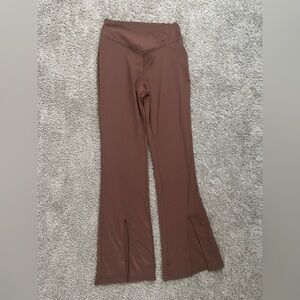 Brown Boot Cut Flare Pant leggings